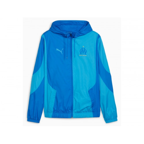 Veste Football HOMME PUMA OM PREMATCH WOVEN JA