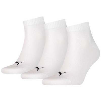 Chaussettes HOMME PUMA PUMA UNISEX QUARTER PLAIN 3P