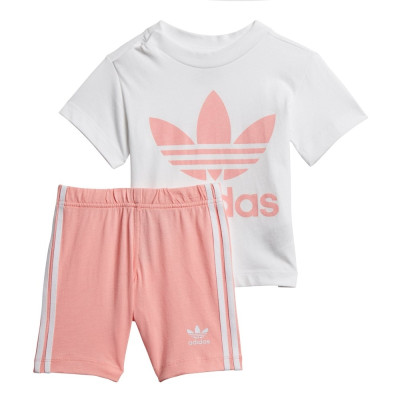 Layette ete BABY ADIDAS SHORT TEE SET