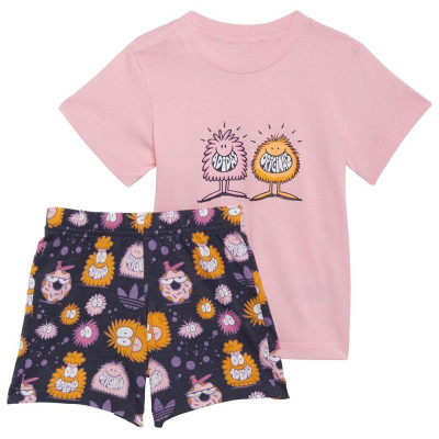 Layette ete BABY ADIDAS SHORT TEE SET